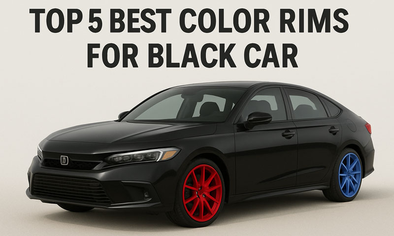 Top 5 Best Rim Colors for Black Cars in 2025